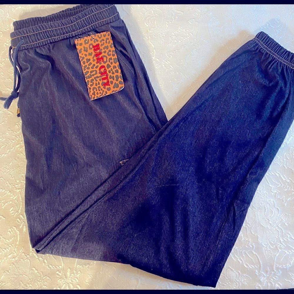 🛍Bae City Women’s Size:3X Color Navy drawstring pants